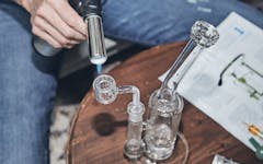 heating a dab rig